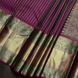 Sugandha - Purple Soft Banarasi Silk Saree with Golden Jacquard Weaving
