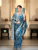 Epiphany Rama Soft Silk Saree
