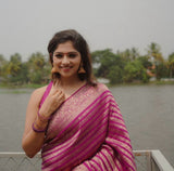 Incomparable Magenta Soft Silk Saree